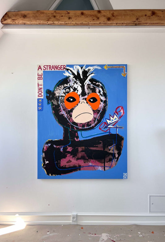 The Overthinker, 110x140 cm (sold)