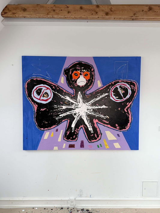 Do you see me now, 150x120 cm