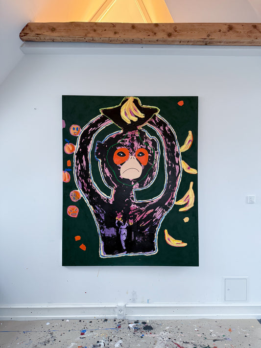 Try Harvesting the Fruits, 120x150 cm (sold)