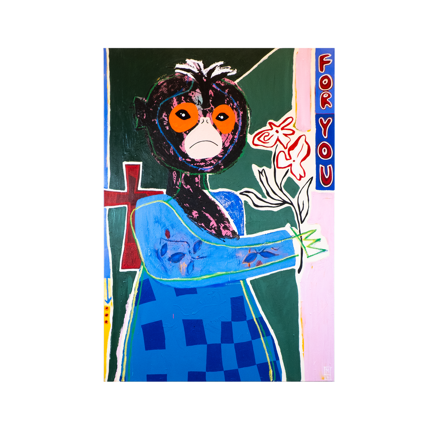 Date yourself, 90 x 130 cm