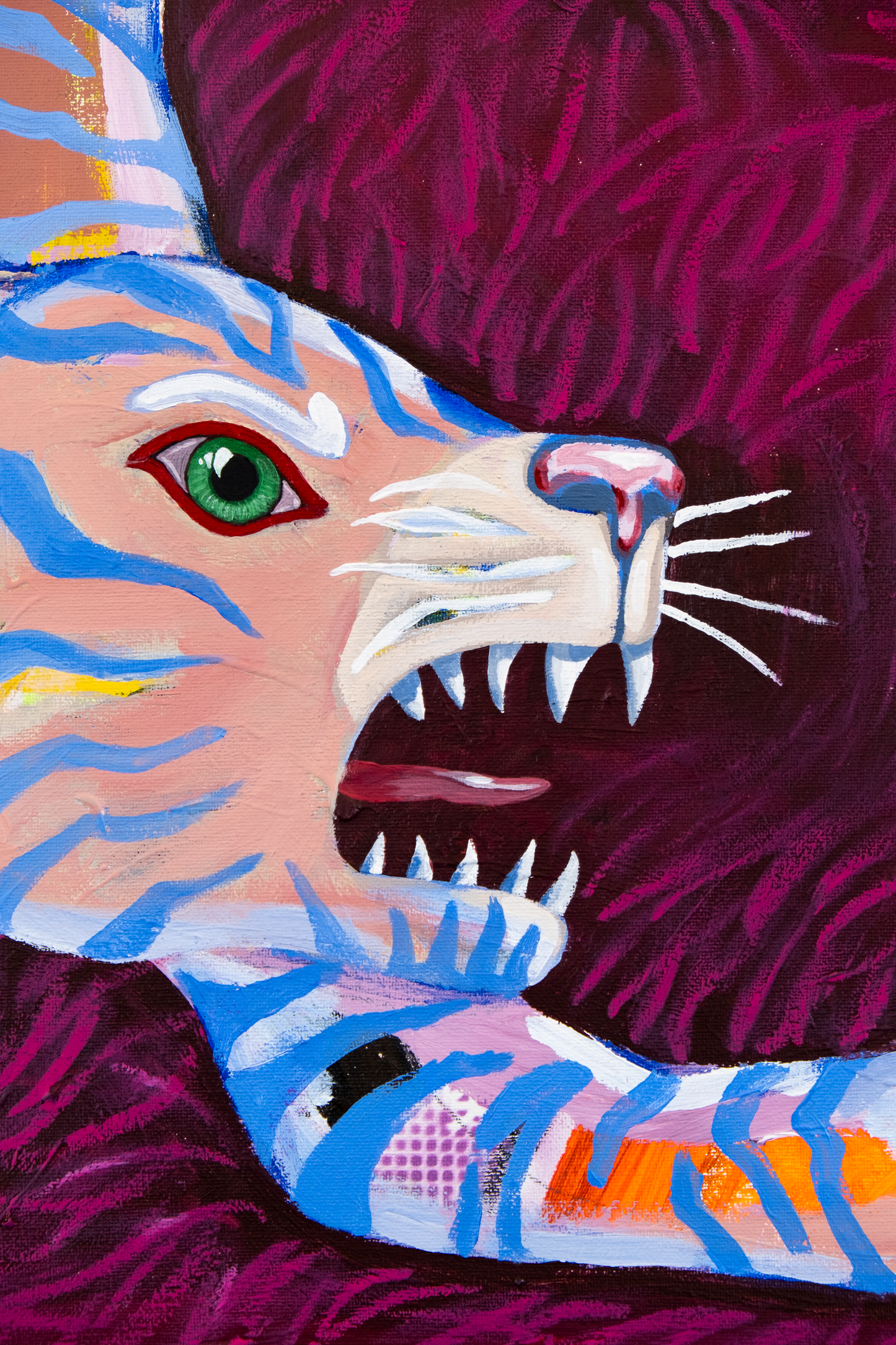 Come closer, 80x80 cm