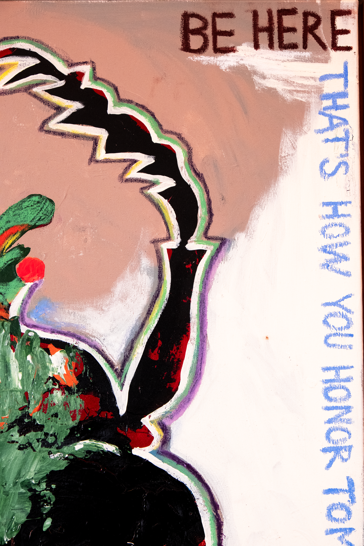 Holy Scarab, 70x100 cm