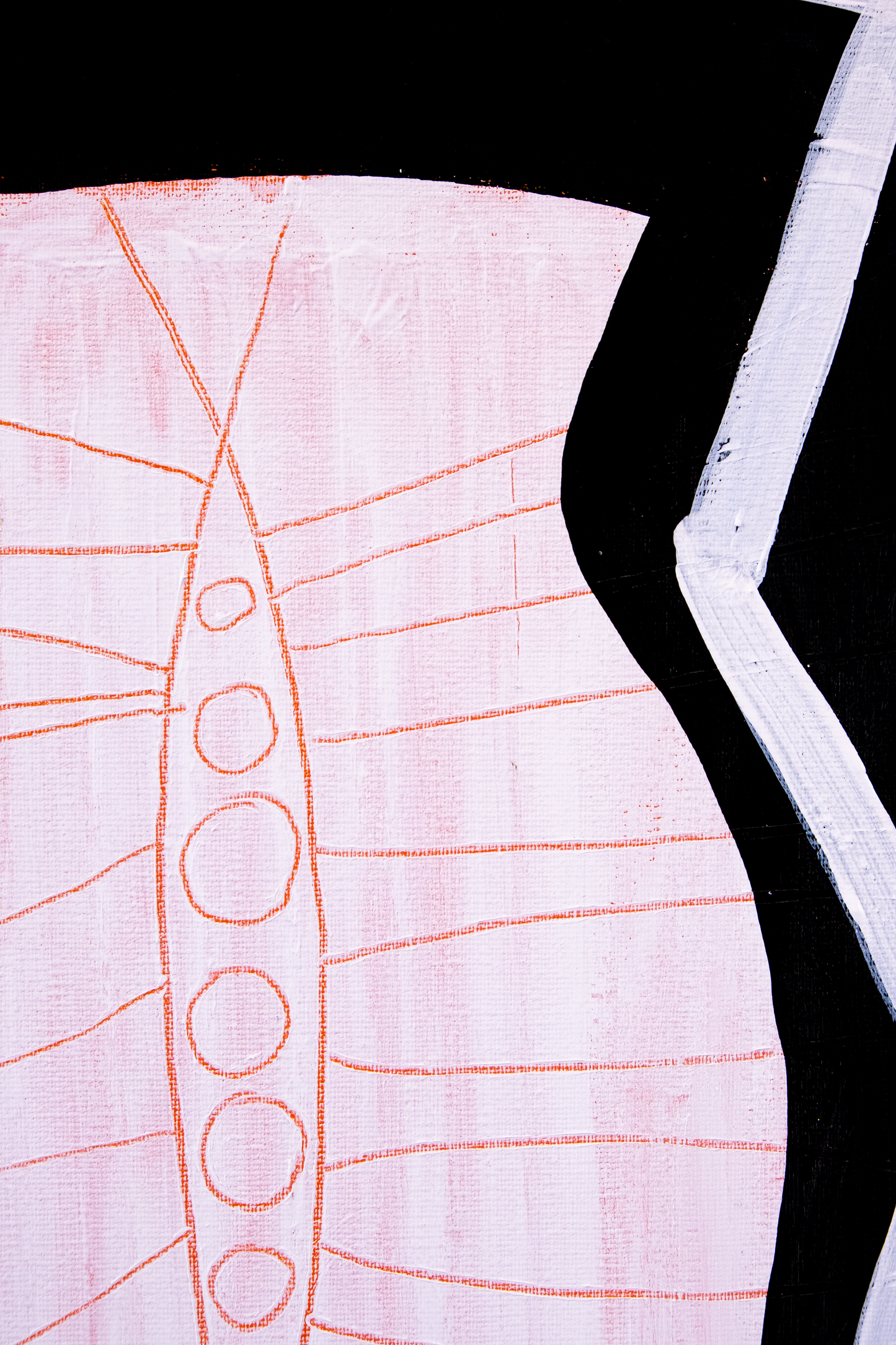 Red Flowers, 100x120 cm