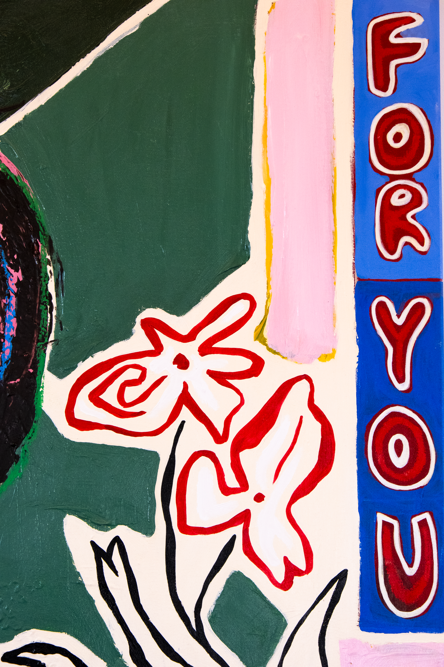 Date yourself, 90 x 130 cm