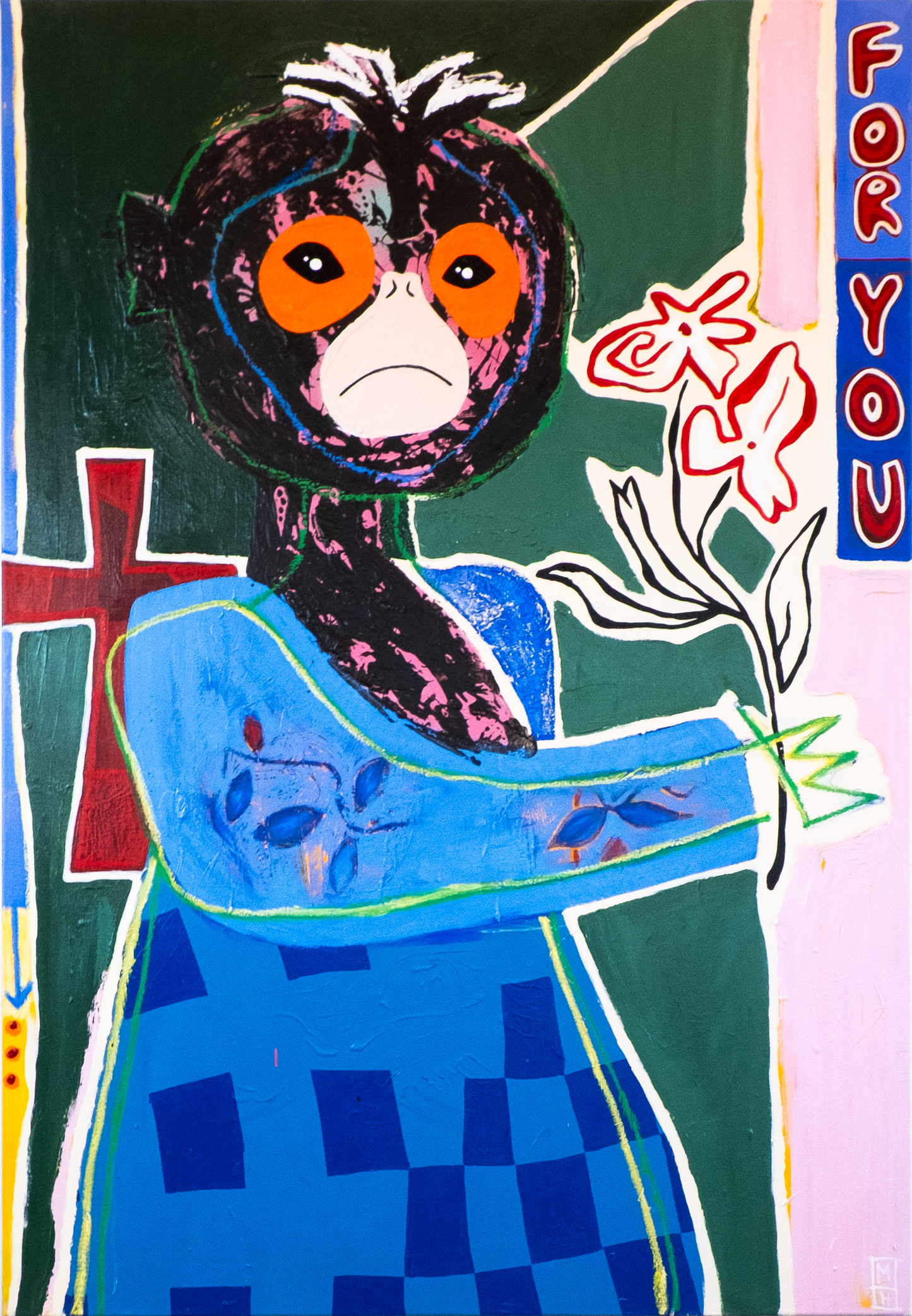 Date yourself, 90 x 130 cm